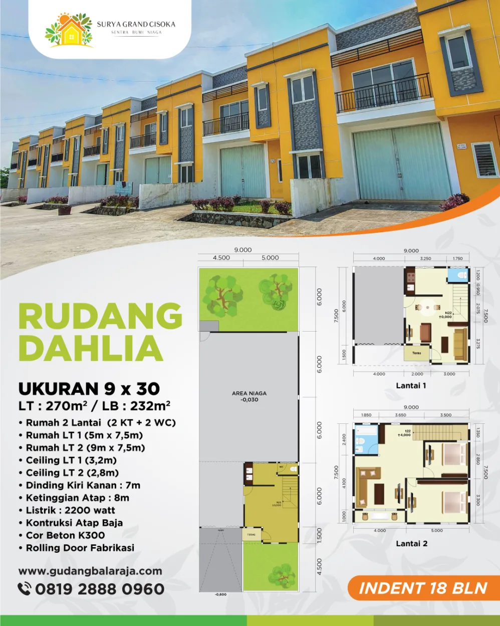 Rudang DAHLIA 9x30(4)