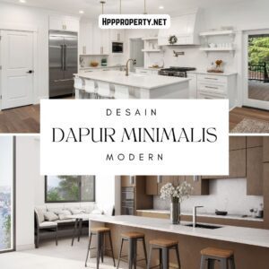 Desain dapur minimalis modern