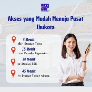 Grand Harmoni 5 menghadirkan hunian dengan kemudahan ke berbagai akses transportasi agar mudah saat menuju pusat ibukota.