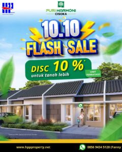 Promosi Perumahan Puri Harmoni Cisoka
