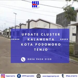Update cluster Kalamenta Kota Podomoro Tenjo