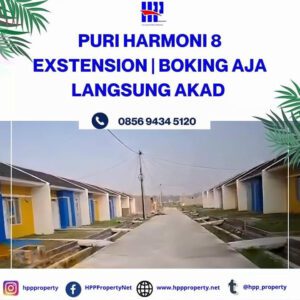 PURI HARMONI 8 EXSTENSION | BOKING AJA LANGSUNG AKAD