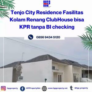 Tenjo City Residence Fasilitas Kolam Renang ClubHouse bisa KPR tanpa BI checking