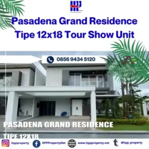 Pasadena Grand Residence Tipe 12×18 Tour Show Unit