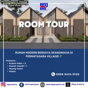 Rumah Modern Bergaya Skandinavia di Permatagara Village! πΏ