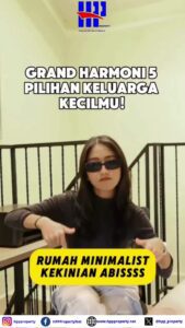 Grand Harmoni 5 Rumah minimalis kekinian abizz | join trend behumble