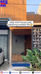 Intip Mini House Yuk! Dalamnya Estetik Lho