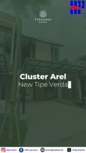 JULI – Cluster AREL Tipe VERDA | Terranea Homes Serpong