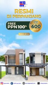 RESMI DIPERPANJANG Miliki rumah impian di Terranea Homes dengan harga mulai Rp 600 Jutaan aja!