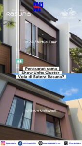 CLUSTER VOLA 3, ALAM SUTERA RASUNA – ALAM SUTERA