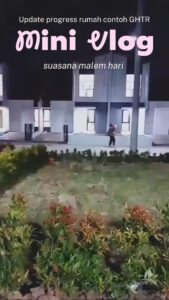 UPDATE PROGRESS RUMAH CONTOH GRAND HARMONI 1 TIGARAKSA | MINI VLOG MALAM HARI