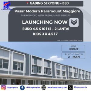 Launching Pasar Modern Paramount Maggiore – 16 Oktober 2025