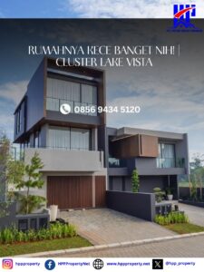 Rumahnya kece banget nih! | Cluster Lake Vista