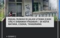 Dijual rumah di Jalan utama (CASH ONLY) DIBAWAH PASARAN | DI KOTA BATARA, CISOKA, TANGERANG