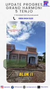 UPDATE PROGRES GRAND HARMONI 5 TENJO | 17 NOVEMBER 2025 #rumahsubsidi