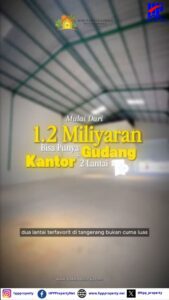 Gudang 1,2M-an tapi kualitasnya juara? Surya Grand Cisoka jawabannya!
