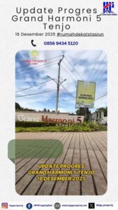 UPDATE PROGRES GRAND HARMONI 5 TENJO โ 16 DESEMBER 2025 #rumahdekatstasiun