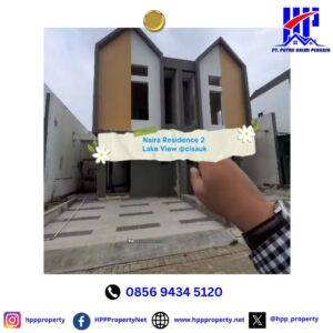RUMAH SIAP HUNI TAHUN INI DI “NAIRA RESIDENCE 2 LAKEVIEW @CISAUK” βΌοΈ