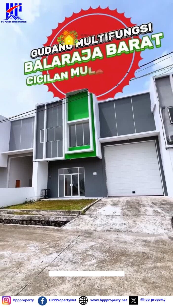 Gudang Multifungsi di Balaraja Barat: Solusi Bisnis Masa Depan! | Surya Grand Cisoka