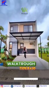 Rumah 2 Lantai, cicilan 2 jutaan | Widari Residence